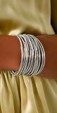 Accessories & Beyond Sparkle Elastic Bracelets