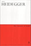 The Essence of Truth: On Plato's Cave Allegory and Theaetetus (Athlone Contemporary European Thinkers) Martin Heidegger