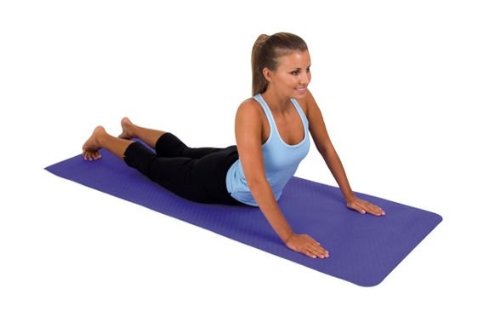 AGM Group 72202 .13 in. x 24 in. x 68 in. Elite Yoga - Purple