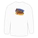 Long Sleeve T-shirt with hyena, striped, environment, hyaena, animal