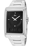 EVISU Men's EV-7014-11 Shinzo Ana-Digi Stainless Steel Watch