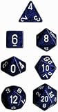 Chessex Dice: Polyhedral 7-Die Speckled Dice Set - Stealth