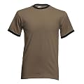 Fruit of the Loom Ringer T-Shirt, vers. Farben