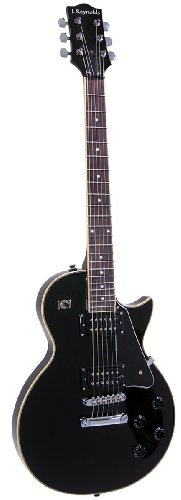 Les Paul Style Black Electric Guitar