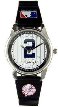 SportingGoods: DEREK JETER New York Yankees Official MLB Baseball Wrist Watch Wristwatch New Gift
