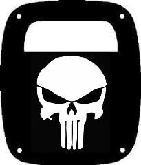 Jeep Wrangler TJ Model PUNISH 'EM Tail Light Guards