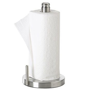 Childrens Toyshop  Kitchen & Housewares : Kamenstein 4536 Perfect Tear Paper Towel Holder, Stainless Steel