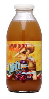 Aguas Frescas de Tamarindo - Tamarind Agua Fresca by Cañita 16 oz by Cañita