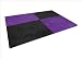 Kitchen & Housewares : Zerk Game Lounge ZT-F-PUR-BLK Game Terrain Video Gaming Mat - Purple and Black