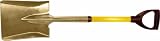 Ampco S-84FG, Square Point Shovel, 9x 11x 37, D-Grip Fiberglass Handle