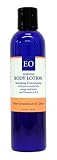 EO Body Lotion, Rose Geranium & Citrus, 8-Ounce Bottles (Pack of 3)