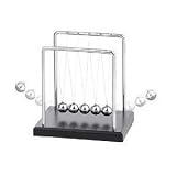 Westminster Newton's Cradle with Black Wood Base