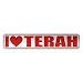  I LOVE TERAH  STREET SIGN NAME