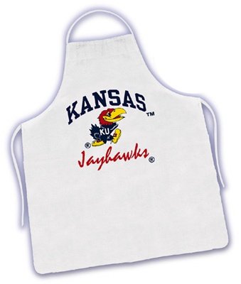 Kansas Jayhawks Tailgate Barbecue (BBQ) Grilling Apron NCAA