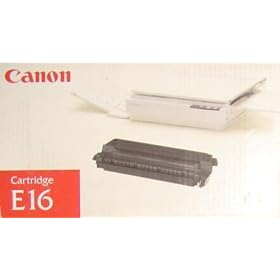 Genuine Canon Cartridge E16, For PC300 400 500 Series Modules, Black