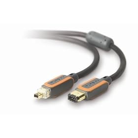 Belkin Blue Series PureAV Firewire Cable (4-pin/6-pin) 1.8m