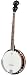 New 5-String Banjo 24 Bracket with Closed Solid Back By Jameson Guitars