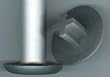 `Mushroom Glide Tips- Fits 7/8in Diameter (pair)