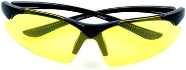 TR 90 Frame Outdoor Sports Sunglasses Ski Mountain Biking Running Cycling Eyewear UV400 Windproof Goggles with EVA Protection Box - Clear