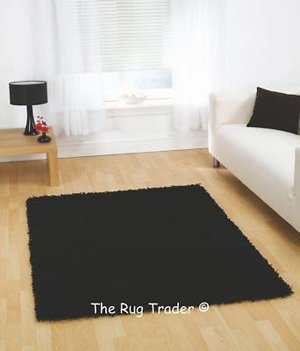 Super Shaggy Cariboo in Black 120cm x 160cm