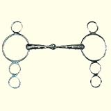 3 Ring Hollow Mouth Whistle Gag Bit