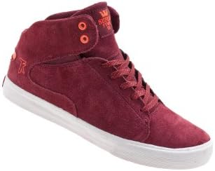 Supra Crown Men's The Society Mid Sneaker 11 Red