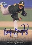 Benji Grigsby, Modesto Athletics - Athletics Affiliate Autographed Card