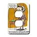 Londons Times Funny Society Cartoons - Prank Call To Alexander Bell - Light Switch Covers - 2 plug outlet cover