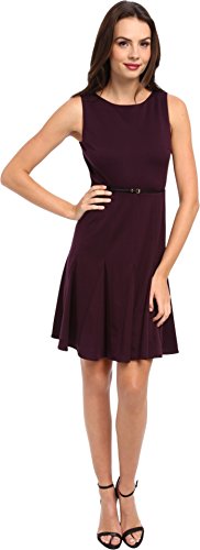green emerald velvet dress Calvin Klein Women's Sleeveless Scuba Crepe Belted Midi Dress, Celery 8 at  Amazon Women's Clothing store