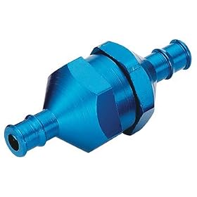 Du-Bro 833 Blue In Line Fuel Filter With Plug from Fuel Filters