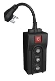 Stanley 38468 TimerMax XT Extreme Temperature Outdoor Digital Timer, Black