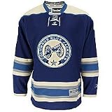 NHL Men's Columbus Blue Jackets Reebok Edge Premier Team Jersey - 7185A5Behpjcbj (Navy, X-Large)