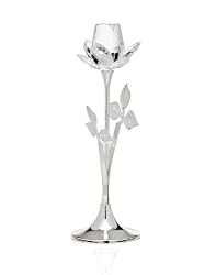 Shannon Crystal by Godinger Faceted Rose Crystal Sculpure