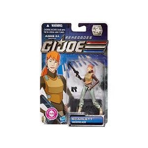 G.I. Joe 30th Anniversary 3 3/4 Inch Action Figure Scarlett Renegades