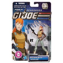  G.I. Joe 30th Anniversary 3 3/4 Inch Action Figure Scarlett Renegades