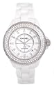 Chanel J12 Diamonds Date Automatic Ceramic Watch H2013