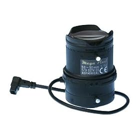 Axis 5 - 50mm Varifocal Zoom Lens. CS MOUNT VARIFOCAL MEGAPIXEL LENS 5-50MM DC IRIS FOR 211M VSCPNT. 5mm to 50mm