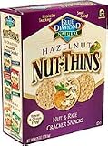 Blue Diamond Nut-Thins Hazelnut Nut & Rice Cracker Snacks, Original, 4.25 oz