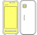 Martin Fields Overlay Plus Screen Protector Nokia 5230
