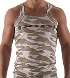 Papi Camouflage Square Cut Tank Top 625811