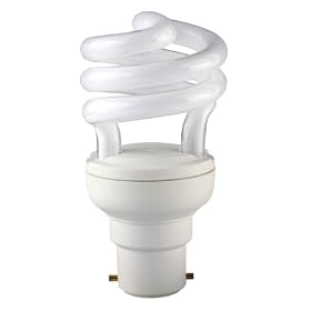 Energetic Energy Saving Lightbulb Dimmerable 20w B22 Cap Spiral Warm White