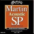 Martin MSP4150 SP Phosphor Bronze Acoustic Guitar Strings, Light-Medium