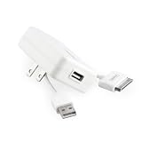 Griffin Technology PowerBlock Travel International USB Charger and AC Adapter for iPod