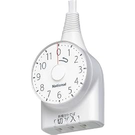 WH3111WP ダイヤルタイマー 11時間形1mコード付 ホワイト