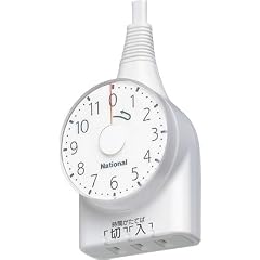 WH3111WP ダイヤルタイマー 11時間形1mコード付 ホワイト
