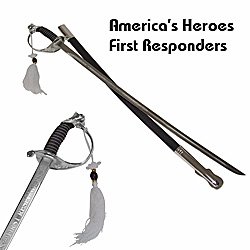 Silver America's Heroes Sword