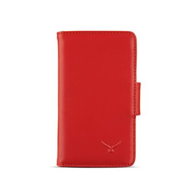 APPLE IPHONE 4 / 4S MYRA WALLETBOOK LEDERTASCHE - ROT Preisvergleich