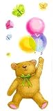 31VW5Dm0egL. SL160  Check Out Bear and Butterflies   6 Large Wall Accent Murals   Wall Stickers for $13.30