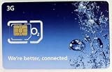 NEW OFFFICIAL O2 PAYG MICRO SIM CARD (NO CUT DOWN) FOR IPAD1/2/3, SAMSUNG GALAXY S 3 i9300, IPHONE4/4S, NOKIA LUMIA 610/710/800/900, HTC ONE S/HTC ONE X + FREE MICRO SIM ADAPTER