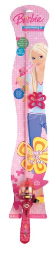 Barbie Spincast Rod and Reel Packaged Combo Kit